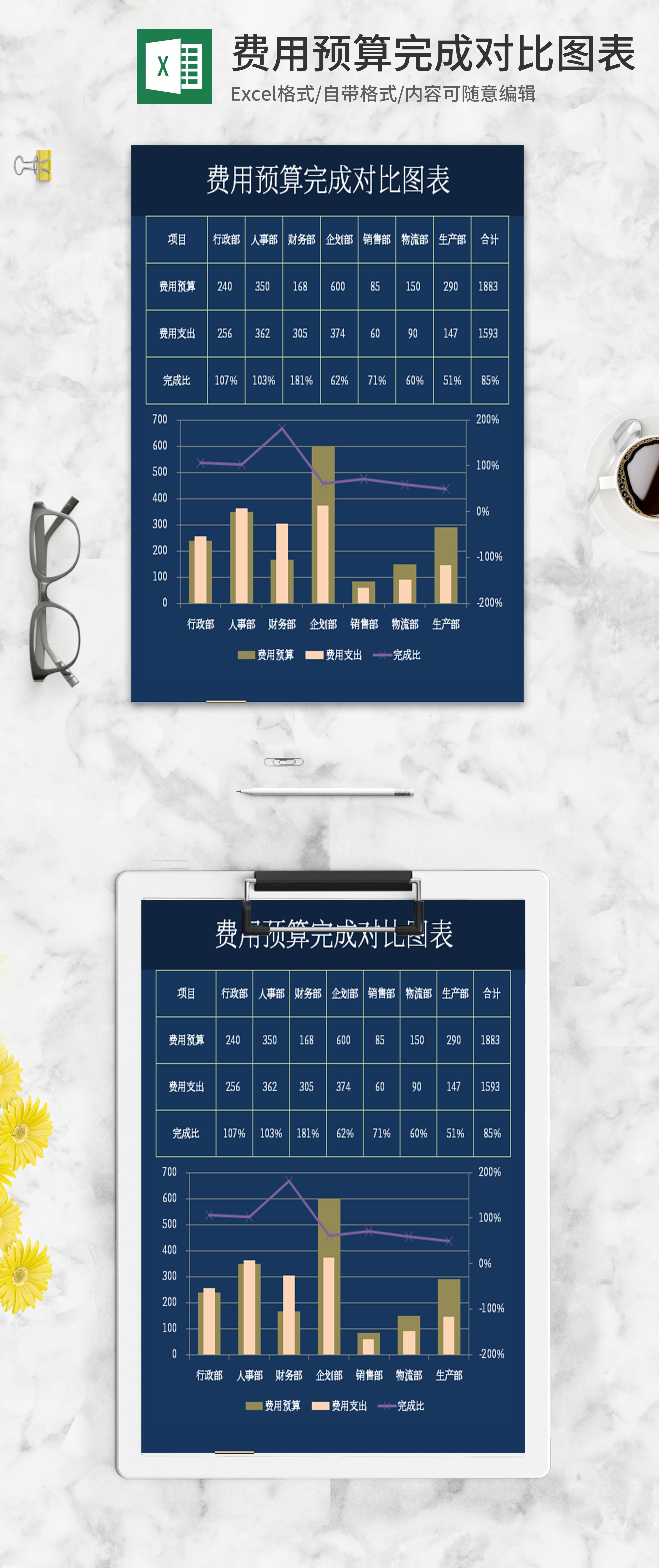 excel表对比出不同